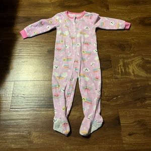 18 month fleece footie PJs
